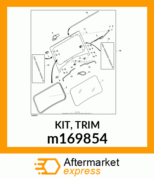 KIT, TRIM m169854