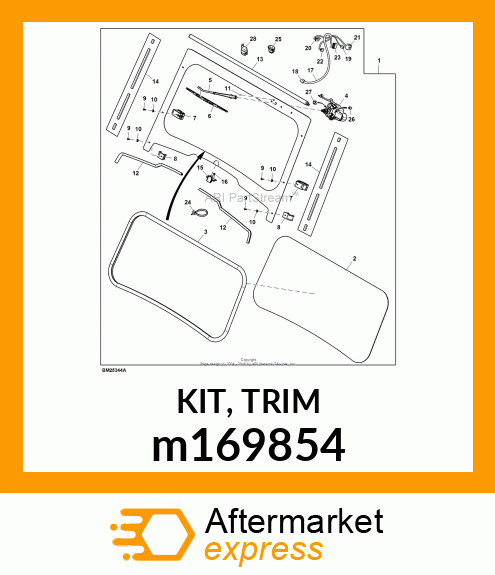 KIT, TRIM m169854