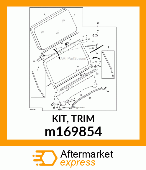 KIT, TRIM m169854