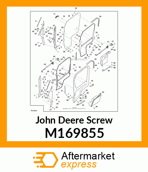 SCREW, M6 X 35 CAP M169855