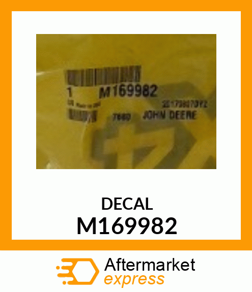 LABEL, RSX/XUV 4X4 M169982