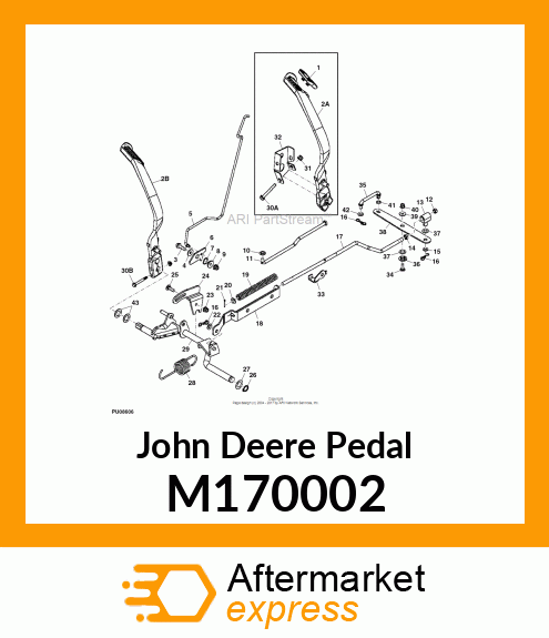 PEDAL, PEDAL, BRAKE M170002