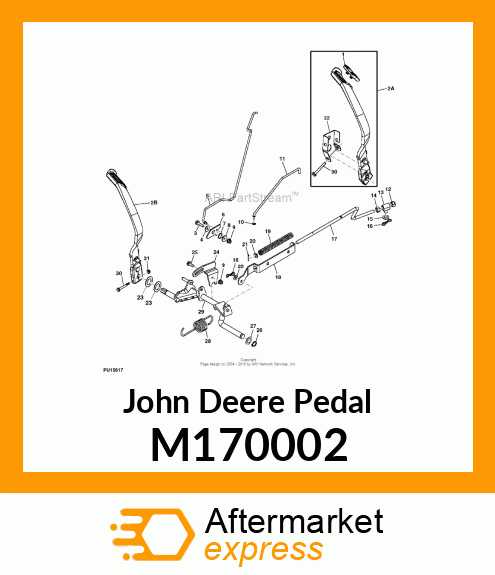 PEDAL, PEDAL, BRAKE M170002