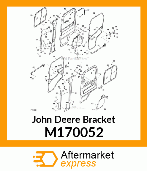 BRACKET, RH B M170052