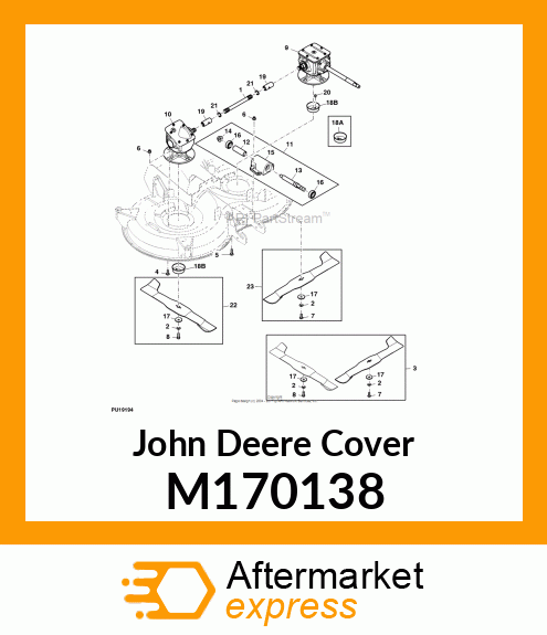 COVER, COVER, HOUSING M170138