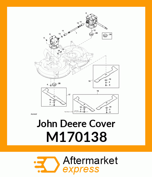COVER, COVER, HOUSING M170138