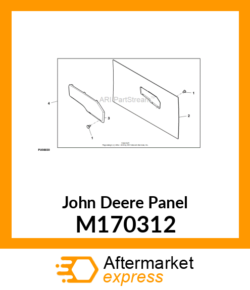 PANEL, DOOR, CAMO, RH M170312