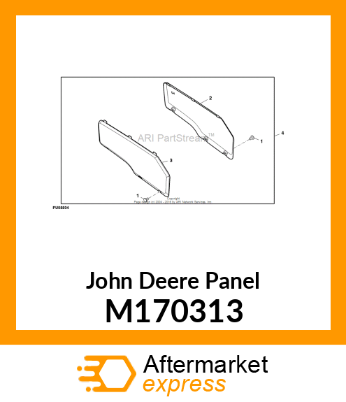 PANEL, DOOR, OLIVE, LH M170313