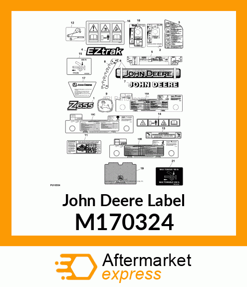 LABEL, KAWASAKI FS730 ENGINE ENGLIS M170324