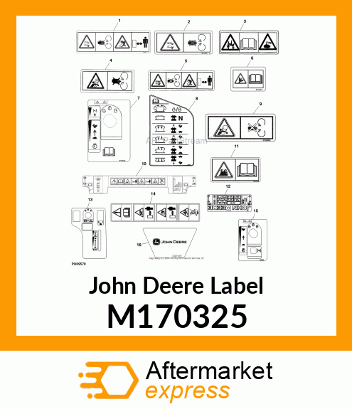 LABEL, KAWASAKI FS730 ENGINE NO TEX M170325