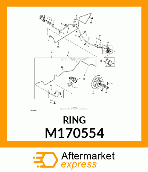 WASHER, CRUSH COPPER M170554