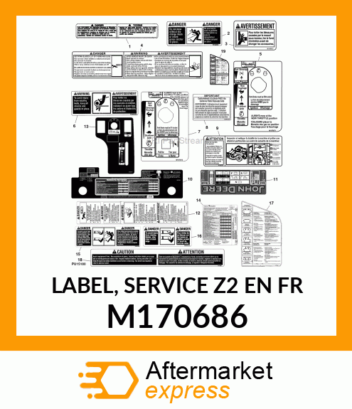 LABEL, SERVICE Z2 EN FR M170686