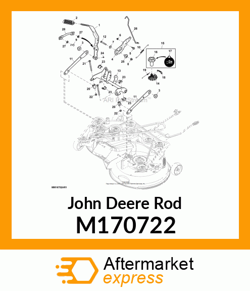 ROD, LIFT LOCK,LIFT SYSTEM COMMON P M170722