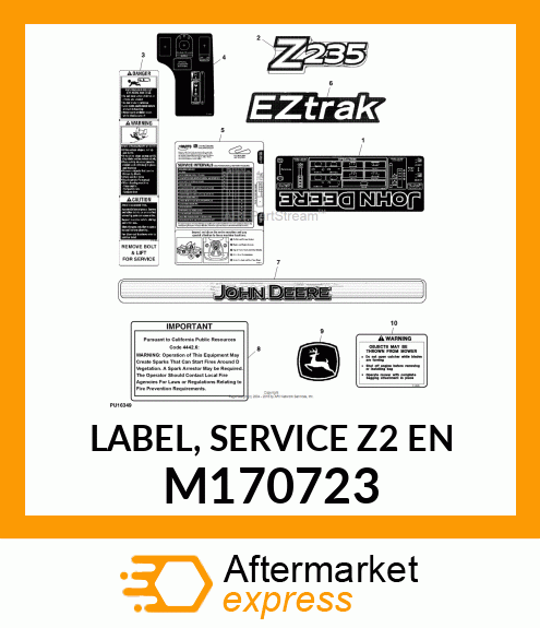 LABEL, SERVICE Z2 EN M170723