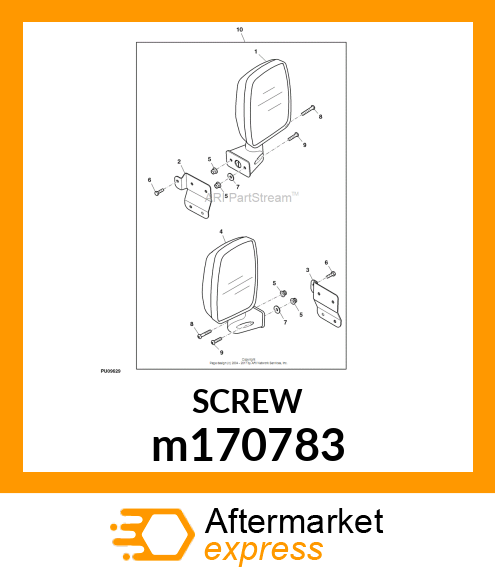 SCREW, HEX SKT BUTTON HD, METRIC m170783