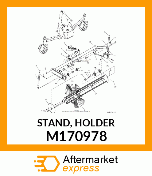 STAND, HOLDER M170978