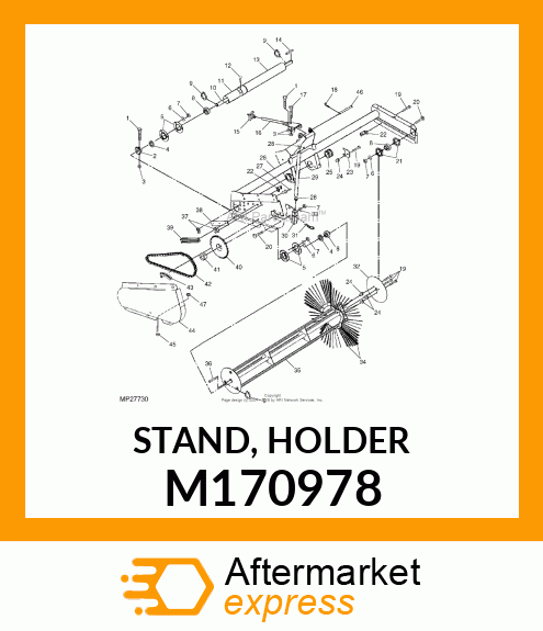 STAND, HOLDER M170978