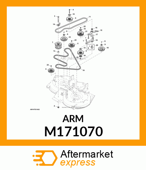 ARM, TENSIONER M171070