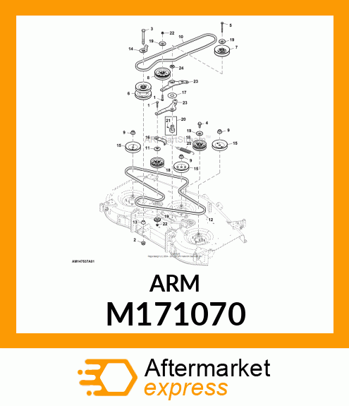 ARM, TENSIONER M171070