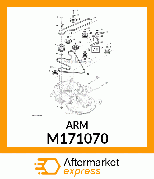 ARM, TENSIONER M171070