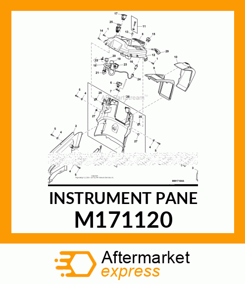 INSTRUMENT PANEL, X3/X5 M171120