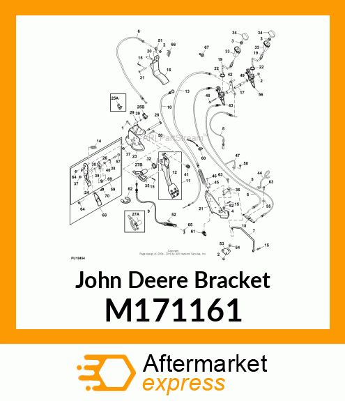 BRACKET, BRAKE, PARK, MOUNTING BRAC M171161