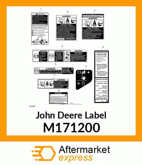 LABEL, WARNING (ENG) M171200