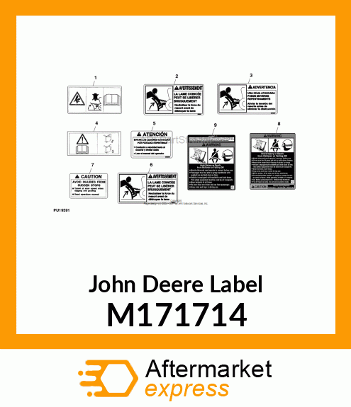 LABEL,WARNING (ENG) M171714