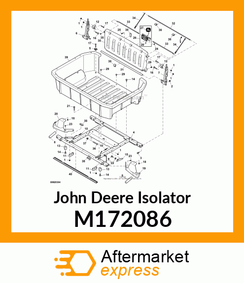 ISOLATOR, GASKET, BULB M172086