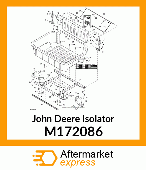 ISOLATOR, GASKET, BULB M172086