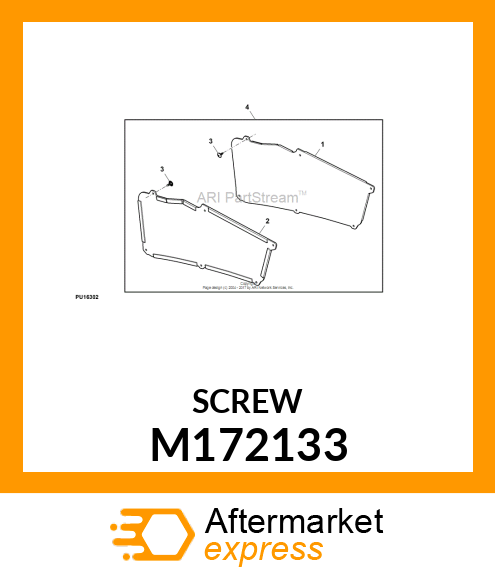 SCREW, THREAD FORMING T M172133