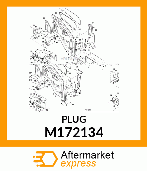 CAP PLUG, CCF M172134