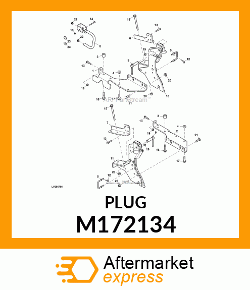 CAP PLUG, CCF M172134