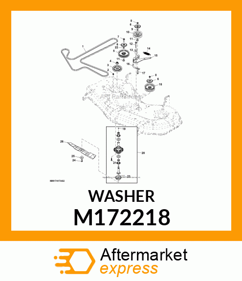 WASHER, WASHER, BELLEVILLE M172218