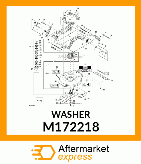 WASHER, WASHER, BELLEVILLE M172218