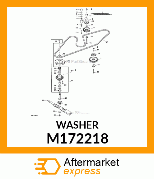 WASHER, WASHER, BELLEVILLE M172218