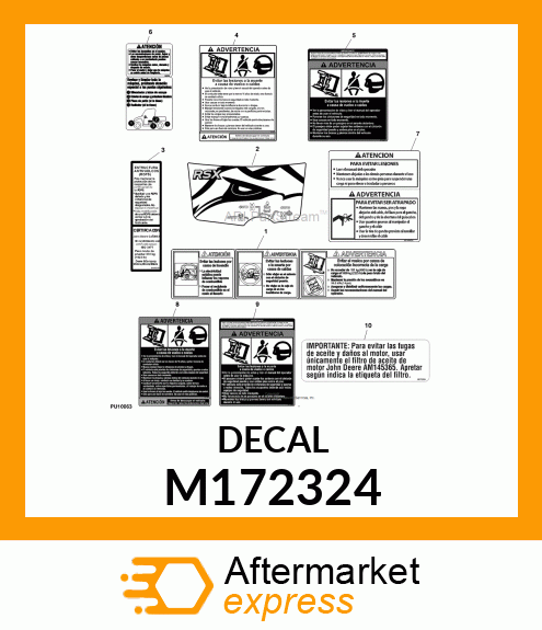 LABEL, INFORMATION (SP) M172324