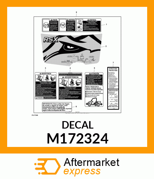 LABEL, INFORMATION (SP) M172324