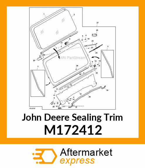 KIT, TRIM M172412