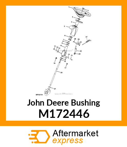 BUSHING, COLUMN M172446