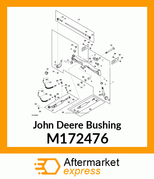 BUSHING, BUSHING, AXLE PIVOT M172476