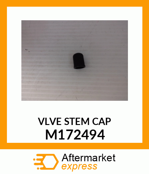 TIRE VALVE STEM, CAP ONLY, VALVE ST M172494