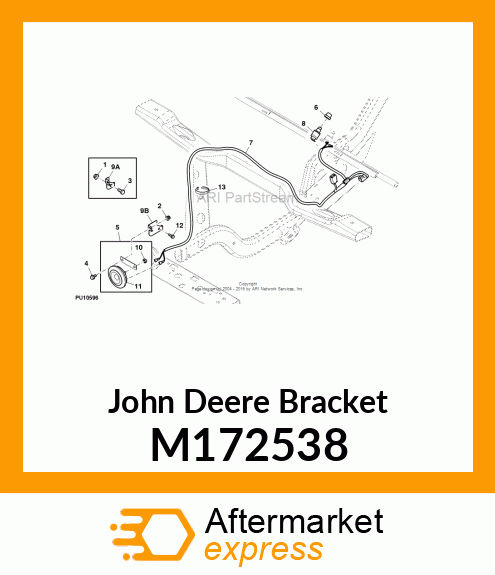 BRACKET, CE HORN BRACKET M172538