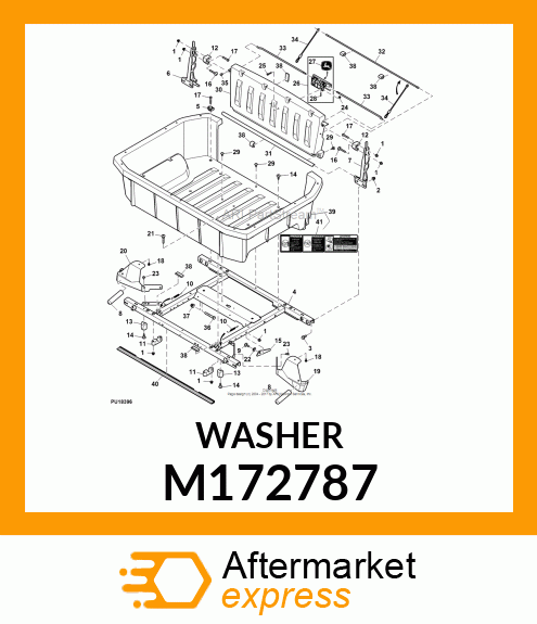 CABLE, TAILGATE M172787