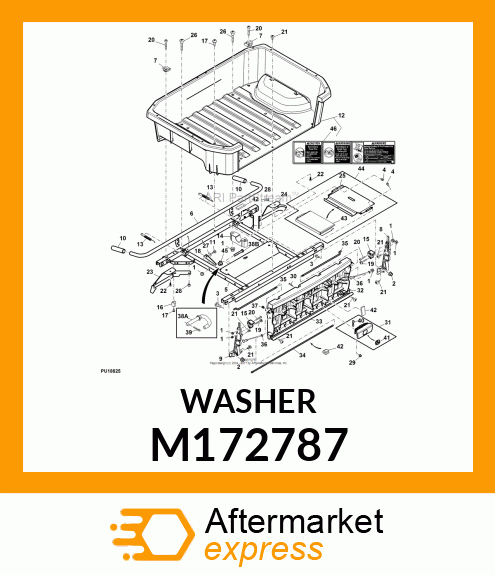 CABLE, TAILGATE M172787