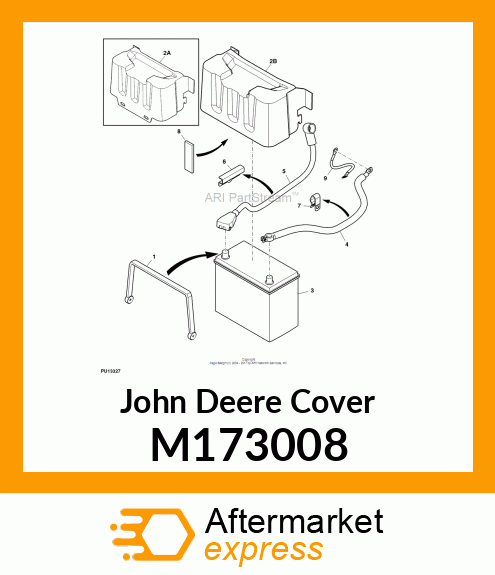 COVER, BATTERY M173008