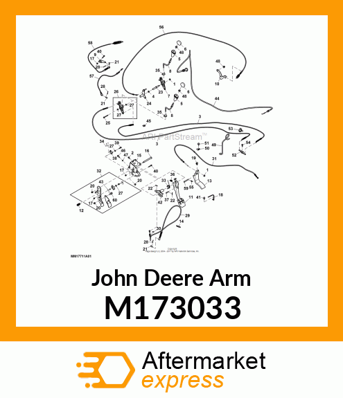 ARM, ARM, 4WD SHIFT M173033