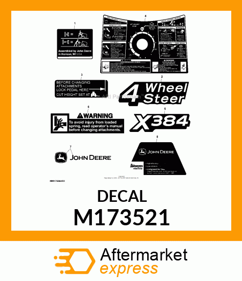 LABEL, MODEL M173521