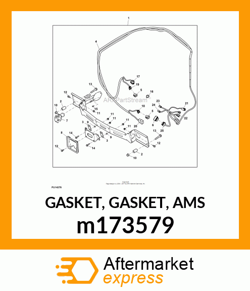 GASKET, GASKET, AMS m173579