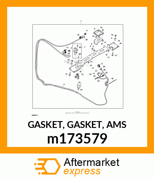 GASKET, GASKET, AMS m173579